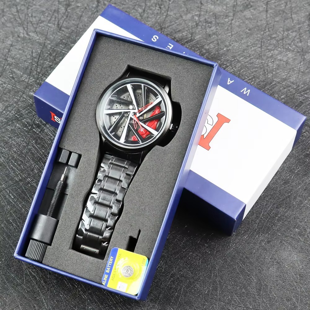 Men's Rotating Watch Wheel Rotating Men's Watch Waterproof Fashion Men's Watch Watch Men's Watch Set