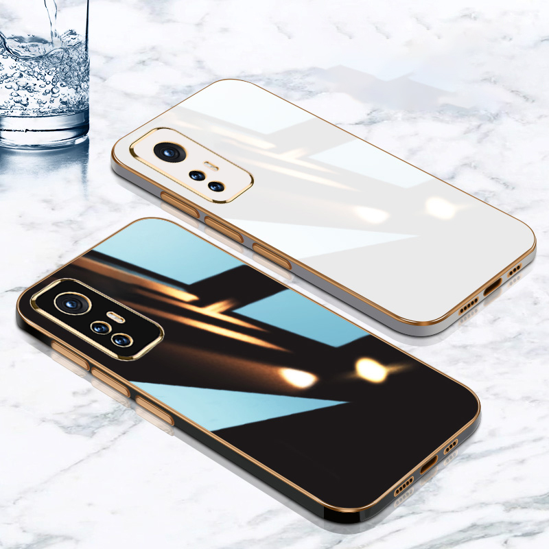 Case For Xiaomi 12 Pro 12X 12 Fashion 6D Plating Square Case Cover For Xiaomi 12 Pro Silicone Protective Cover For Xiaom