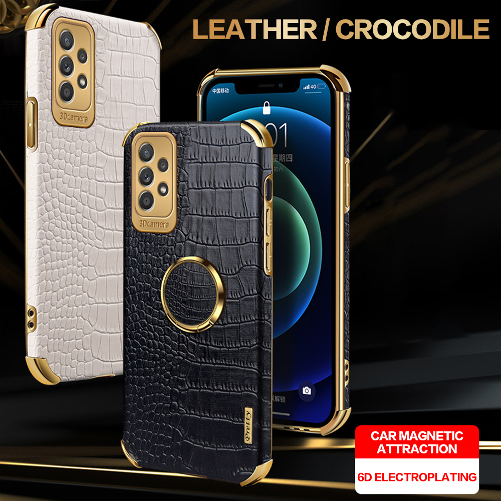 Crocodile Pattern Case For Samsung Galaxy A53 5G Silicone Cover for Samsung Galaxy A52 A52S A32 A73 A13 A33 A72 Case Bac