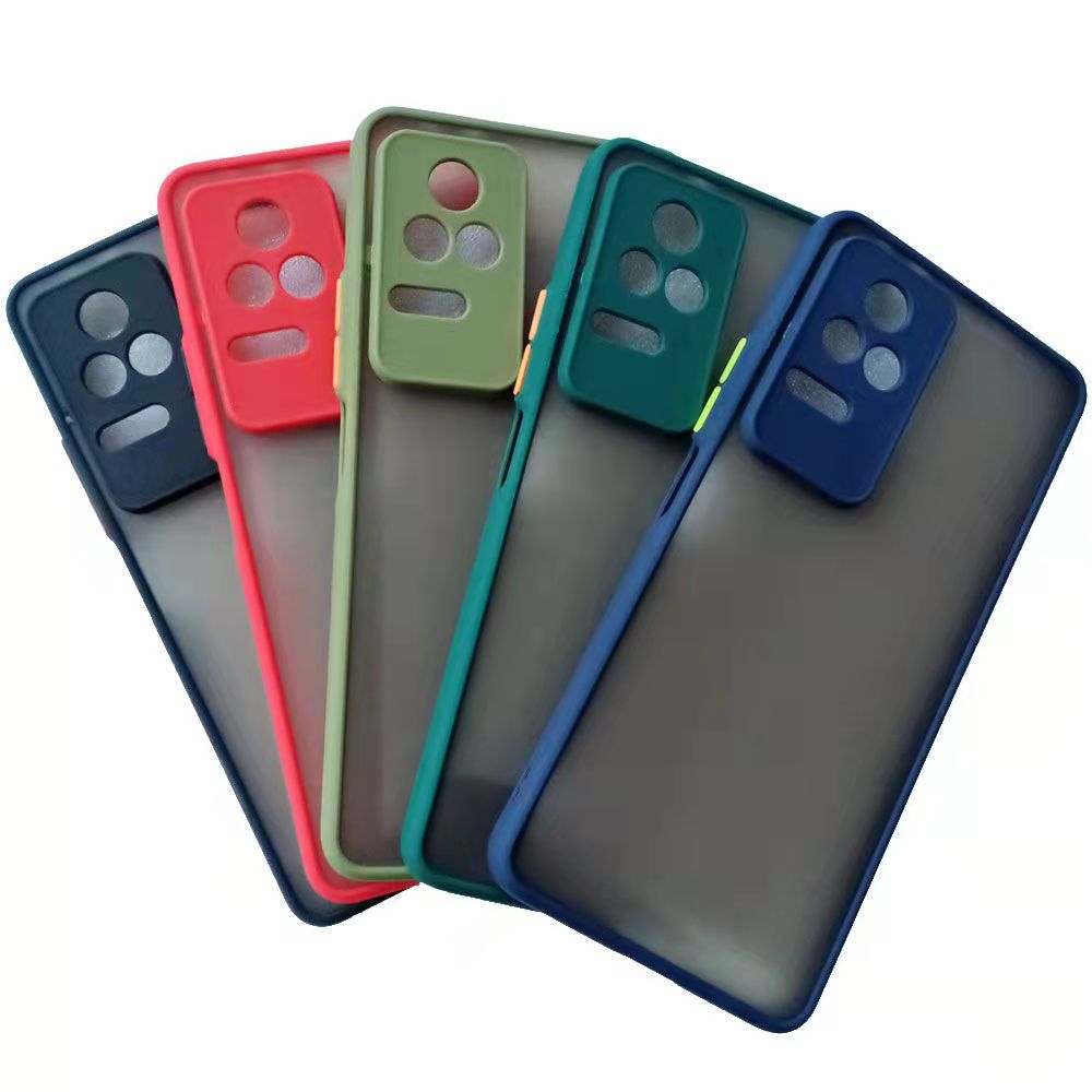 Skin Feeling Matte Hard PC Phone Case Candy Color Soft Edge Shell All-inclusive Lens Anti-fall Cover For Xiaomi Redmi K5