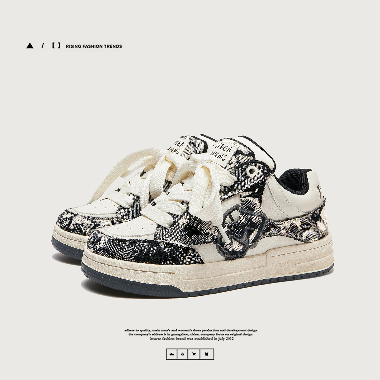 Men's shoes Men's fashion shoes destroy canvas skates bread shoes