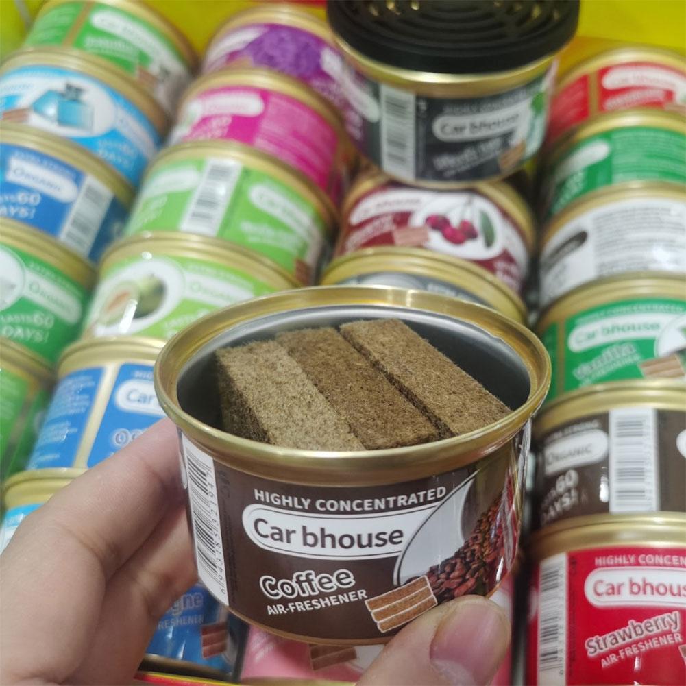Car Supplies, Wooden Blocks, Canned Food, Coffee Aroma, Aromatherapy, New Car Deodorizing, Fiber Air Freshener