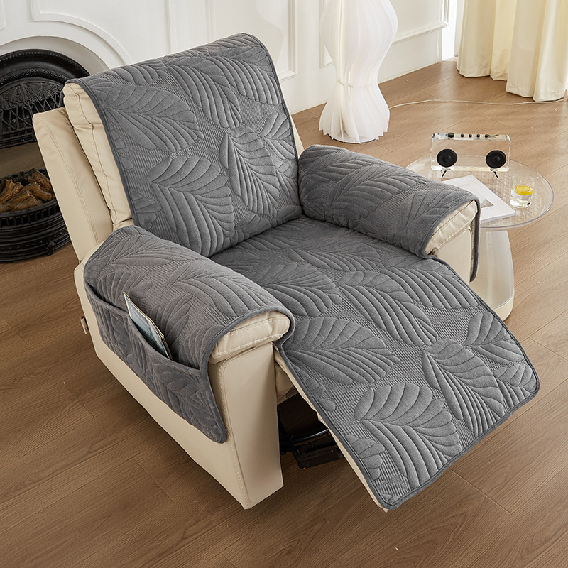 Home Garden Chivas Sofa Cushion Massage Chair Cushion Non Slip First Class Winter Plush Single Seat Sofa Cover