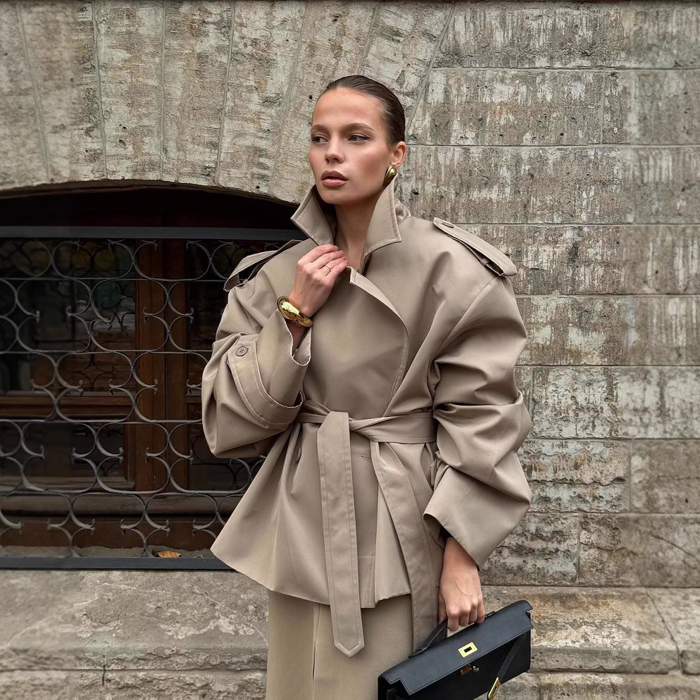 Women's Clothing Short Windbreaker Fashion Temperament High End Windbreaker