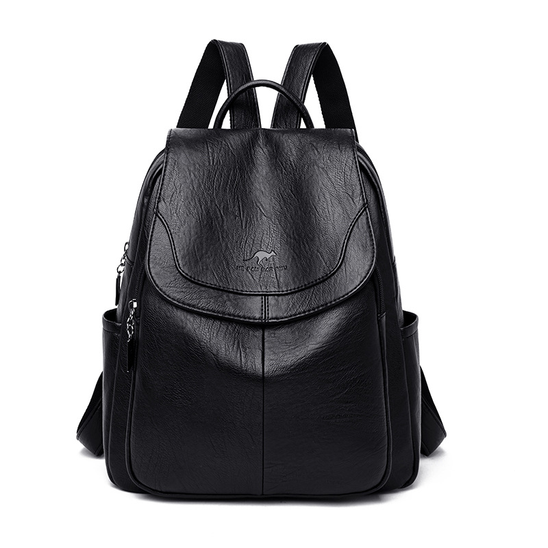 Damenrucksack, modischer Rucksack für Damen, neue All-Match-Rucksack mit großer Kapazität, weiches Leder, für Studenten, Schulranzen, Outdoor-Reiserucksack, Damentasche