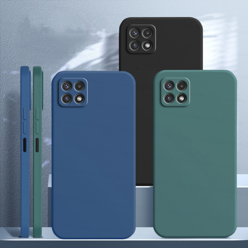 For Samsung Galaxy A22S 5G Case Galaxy A03S A12 A22S A32 A42 A52 A72 Cover Shockproof Liquid