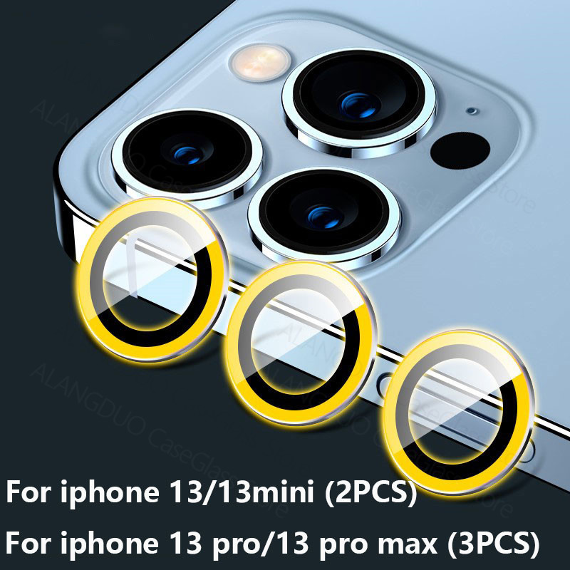 Full Cover Camera Lens Protector on For iPhone 12 13 Pro Max 13Mini Camera Protector For iPhone 11 13 Pro Max Protective