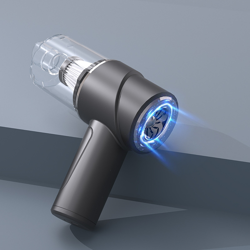 Car-mounted three-purpose car handheld dual-purpose high-power portable dust collector suction blowing integrated multi-functional vacuum cleaner