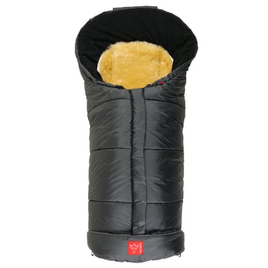 KAISER Fußsack SHEEPY mit Lammfelleinlage anthrazit