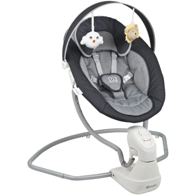 babyGO Babywippe Cuddly anthracite