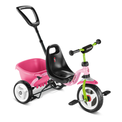 PUKY® Dreirad Ceety mit Komfortreifen, kiwi/rose 2219