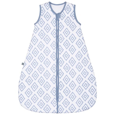 emma & noah Schlafsack Rauten Blau