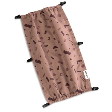 CROOZER Sonnenschutz Red patterned für Kid Einsitzer