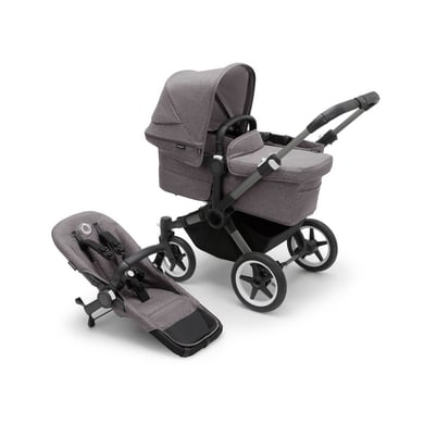bugaboo Kombikinderwagen Donkey 5 Mono Complete Graphite/Grey Melange