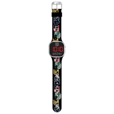 Otto Simon Accutime LED Kinderuhr Harry Potter schwarz