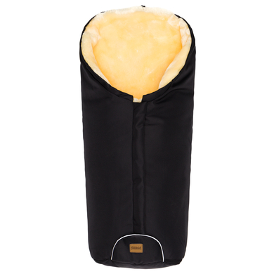 fillikid Winterfußsack Tacama Lammfell schwarz