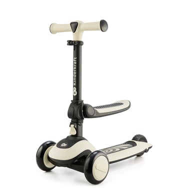 Kinderkraft Laufrad und Dreirad-Roller 2 in 1 HALLEY white