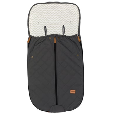fillikid Sommerfußsack Light Big Grau
