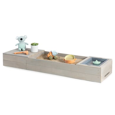 MUDDY BUDDY® Sandkasten 'Space Saver', warmgrau