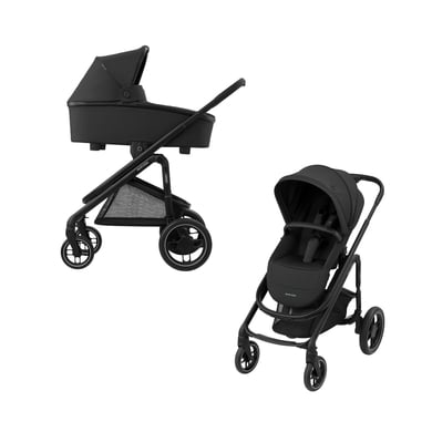 MAXI COSI Kombikinderwagen Plaza Plus Essential Black