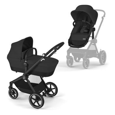 cybex GOLD Kinderwagen EOS Lux Moon Black