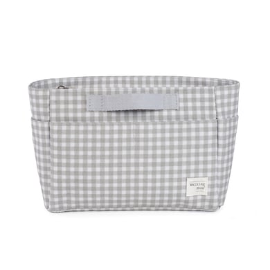 Walking Mum Wickelorganizer I Love Vichy grau