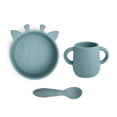 nuuroo Geschirrset Ebba Giraffe 3er Set Lead