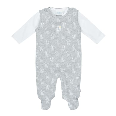 Feetje Strampler 2-tlg. Giraffe Grau Melange