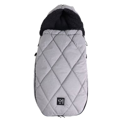 Kaiser Winterfußsack XL TOO light grey melange