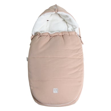 Kaiser Winter Babyschalen Fußsack JERSEY HOOD mud