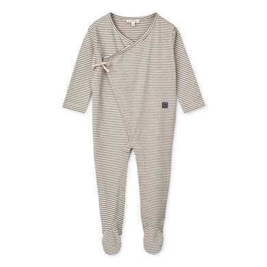 LIEWOOD Bolde Strampler gestreift sandy/classic navy