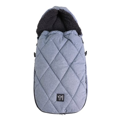 Kaiser Winterfußsack XL TOO denim blue melange