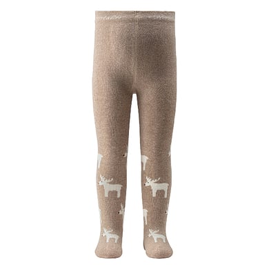 Sterntaler Strumpfhose Weihnacht beige melange
