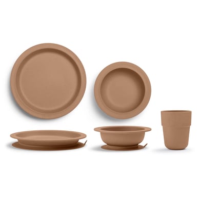 Elodie Geschirrset 3 teilig, soft terracotta