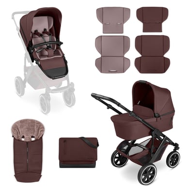 ABC DESIGN Kombikinderwagen Salsa 5 Air Set umbra