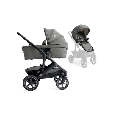 Joie Signature Kinderwagen Vinca inklusive Babywanne Ramble XL Evergreen