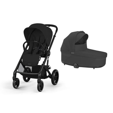 cybex GOLD Kombikinderwagen Balios S LUX Black Moon Black