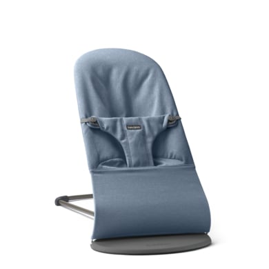 BABYBJÖRN Babywippe Bliss Gewebt Melange Blau