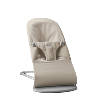 BABYBJÖRN Babywippe Bliss Gewebt Melange Hellbeige