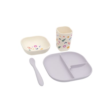 the cotton cloud Geschirrset Confetti Lilac