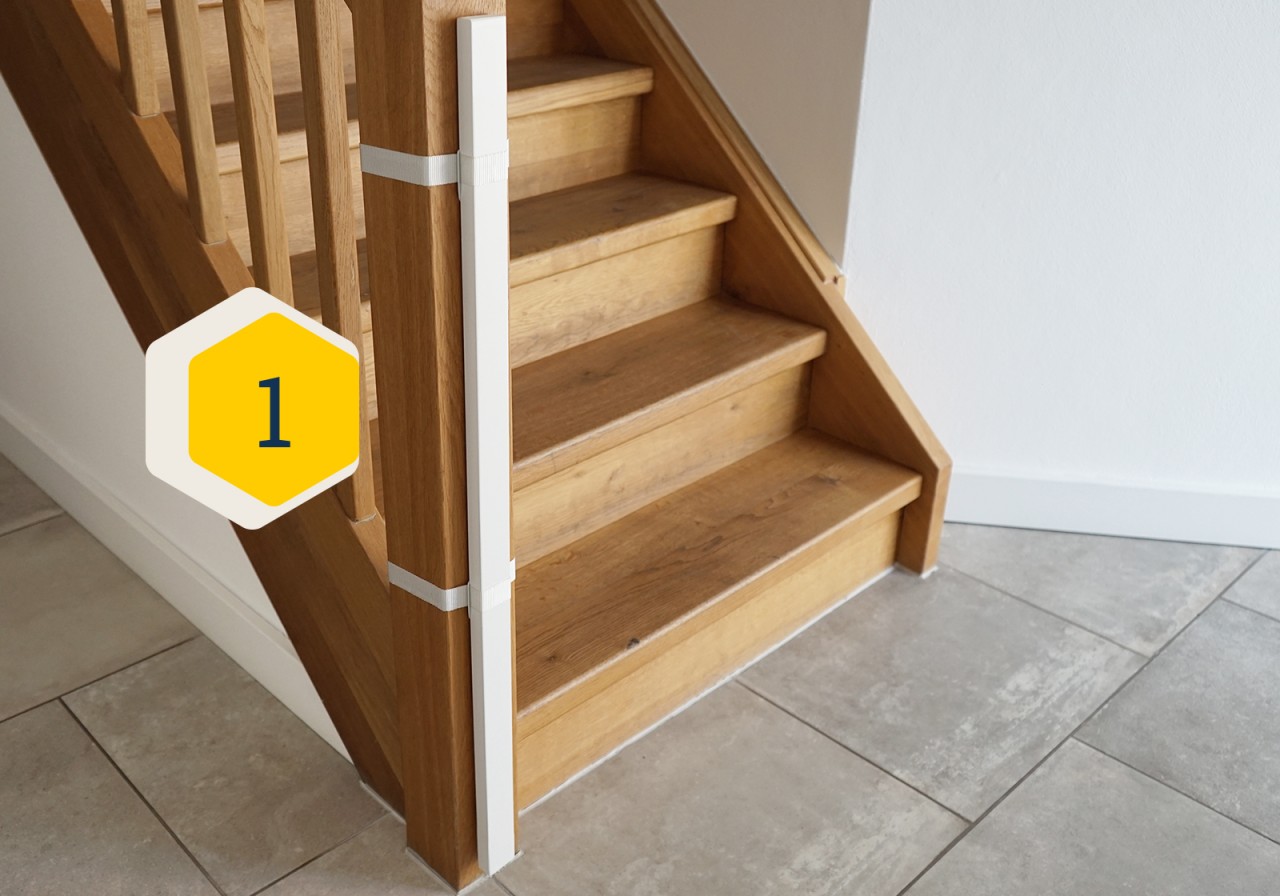 IMPAG® Zubehör Adapter für Treppengeländer / Treppenpfosten''