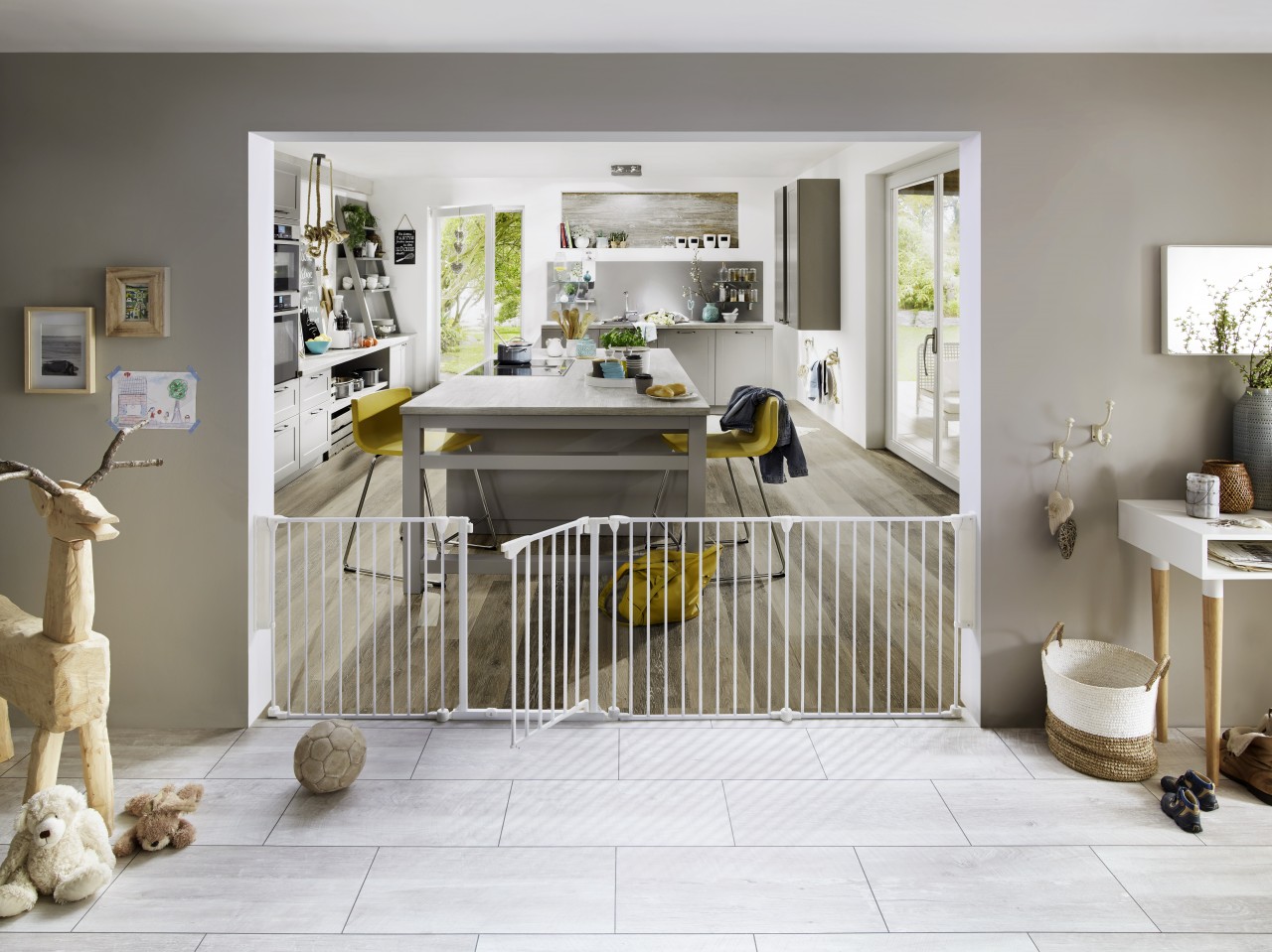 IMPAG® Raumteiler 310 cm bis 490 cm [5-tlg. bis 8-tlg.]''