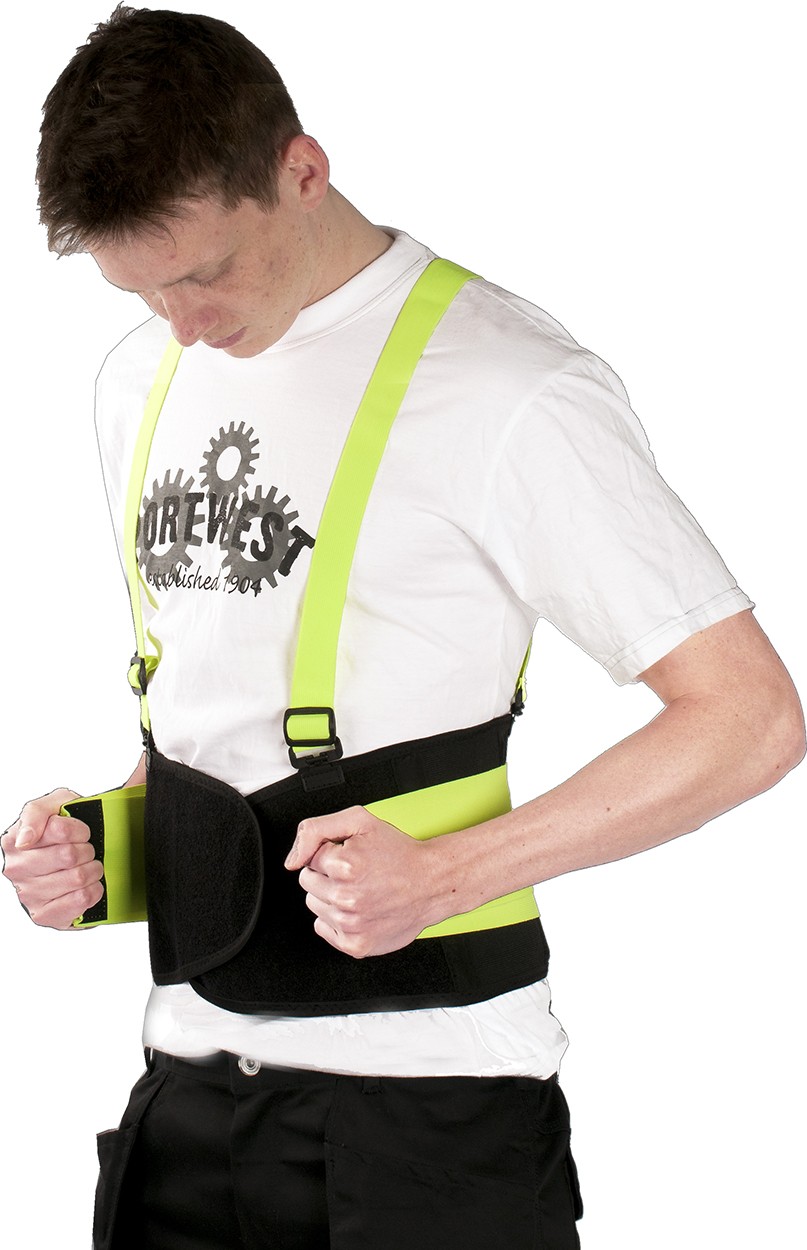 Rückenstützgurt Warnschutz