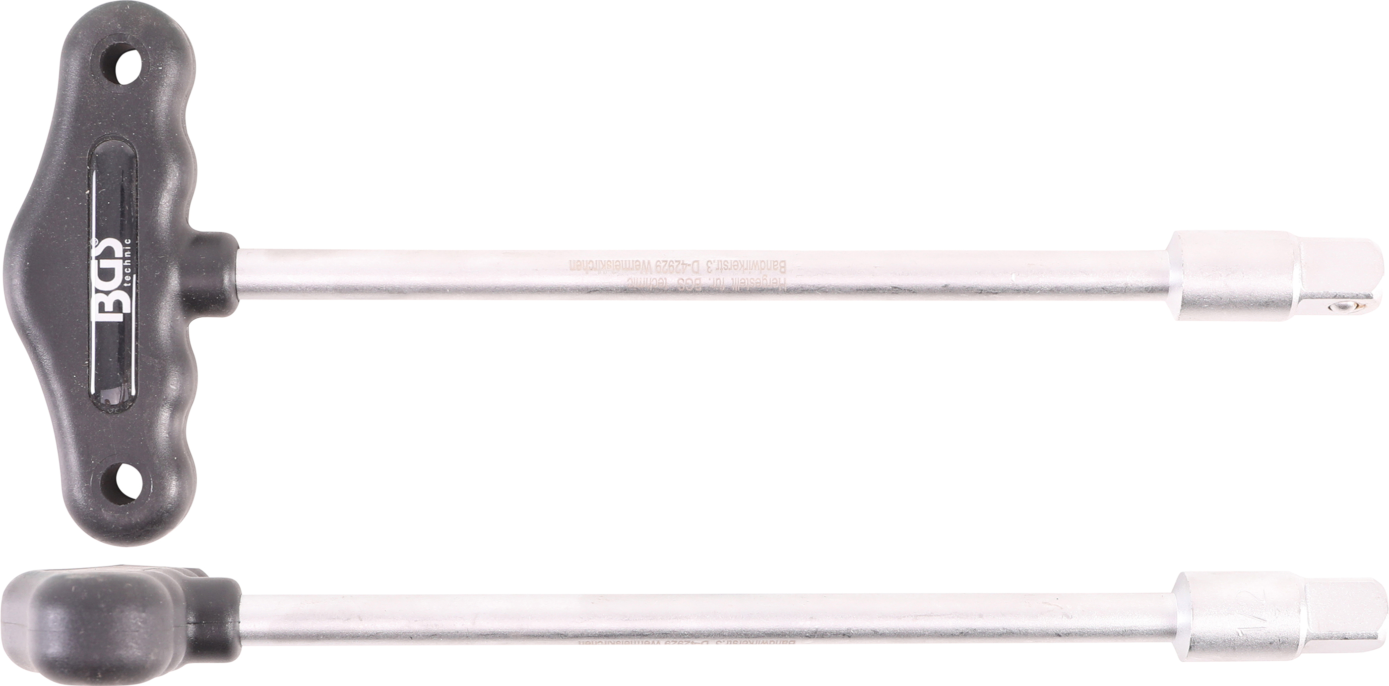 T-Griff Abtrieb Außenvierkant 125 mm 12 230 mm