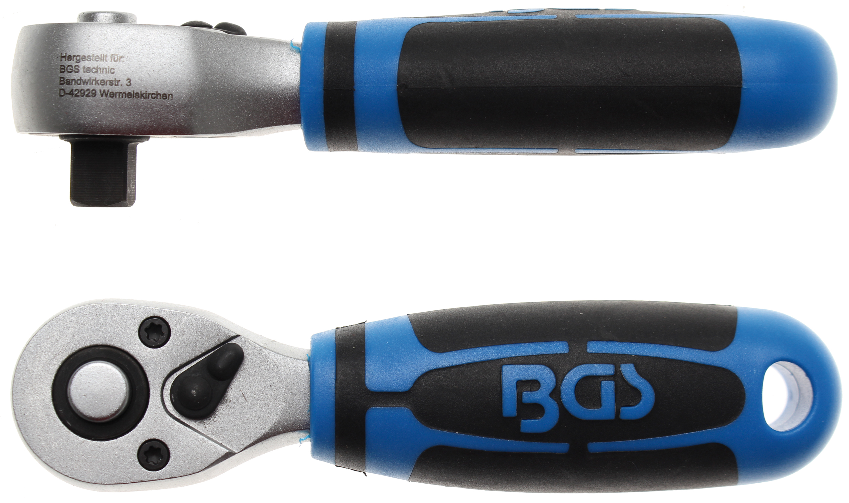 Mini-Umschaltknarre Abtrieb Außenvierkant 63 mm 14