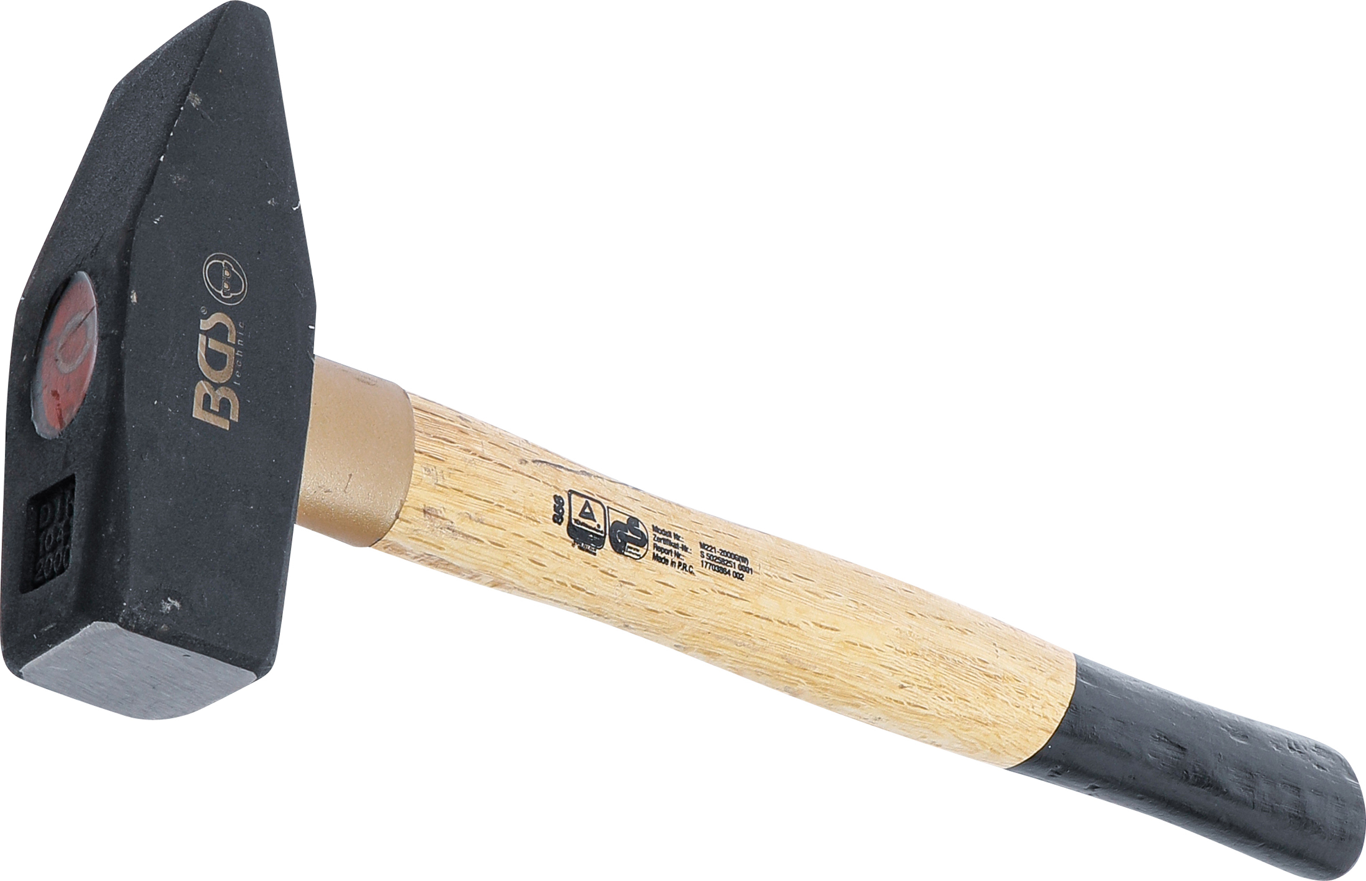 Schlosserhammer Holz-Stiel DIN 1041 2000 g