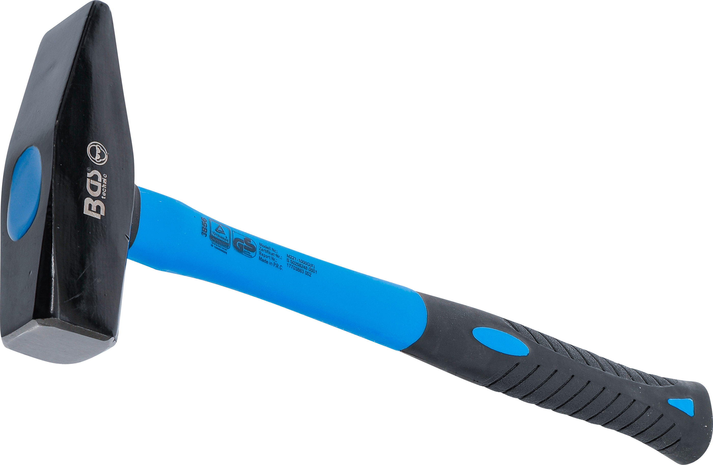 Schlosserhammer Fiberglasstiel DIN 1041 1000 g