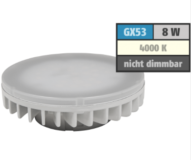 LED-Strahler 8Watt neutralweiß GX53 LS-853