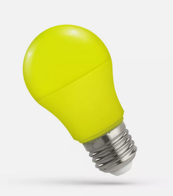 E27 LED Leuchtmittel GELB 4,9Watt