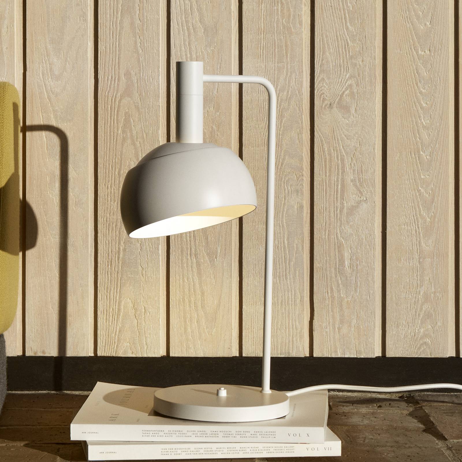 Louis Poulsen Tischleuchte FJ Elements, weiß, 45 cm, E14